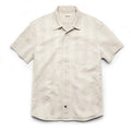 The Short Sleeve Hawthorne in Natural Stripe
