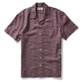 flatlay of The Short Sleeve Hawthorne in Port Shell