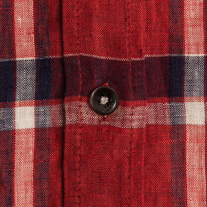 The Short Sleeve Jack in Crimson Plaid