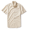 flatlay of The Short Sleeve Jack in Heather Oat Dot