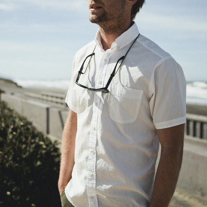 The Short Sleeve Jack in White