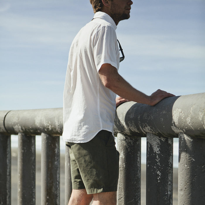 The Short Sleeve Jack in White