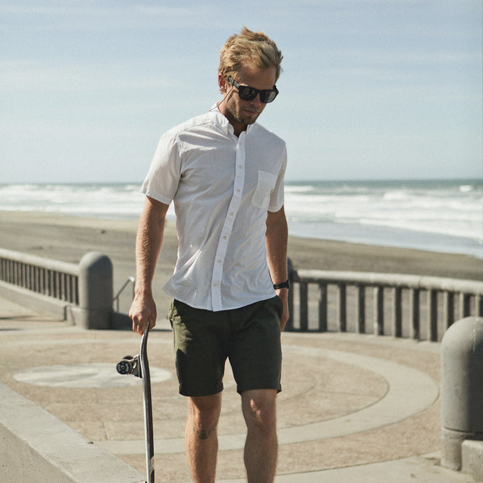 The Short Sleeve Jack in White