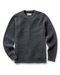 flatlay of The Sidecountry Crew in Heather Graphite Merino Waffle