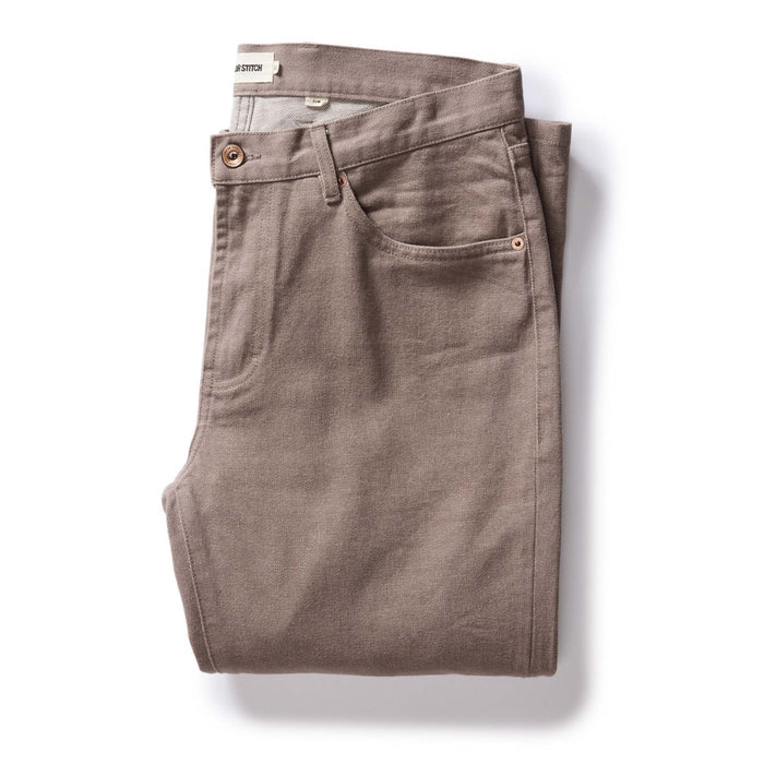 flatlay of The Slim All Day Pant in Silt Broken Twill