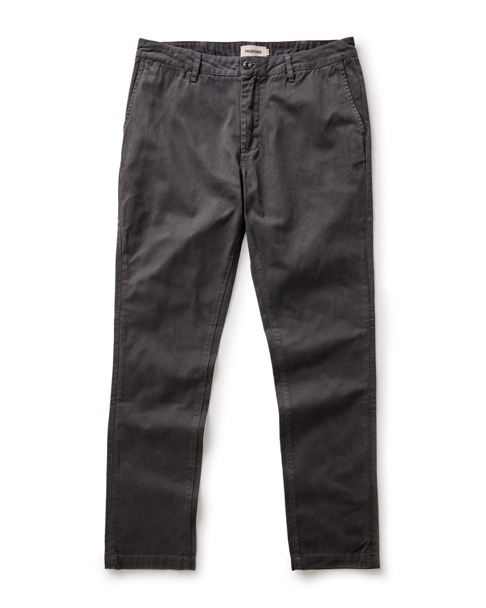 The Slim Foundation Pant in Organic Faded Black