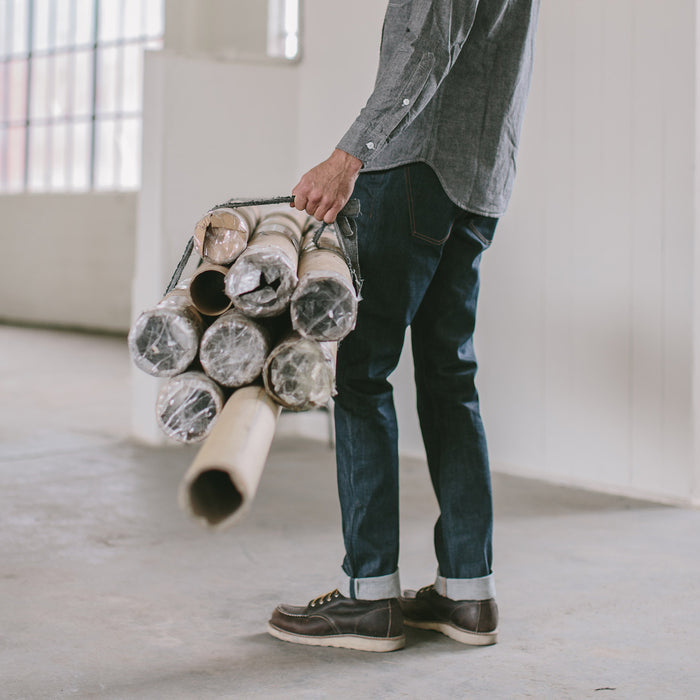 The Slim Jean in Cone Mills '68 Selvage