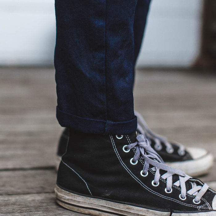 The Slim Jean in Double Indigo Standard