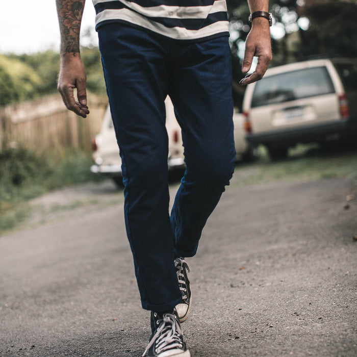 The Slim Jean in Double Indigo Standard