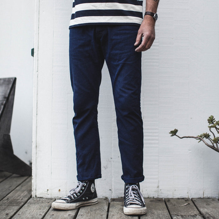 The Slim Jean in Double Indigo Standard