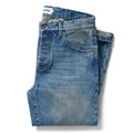flatlay of The Slim Jean in Fletcher Wash Organic Selvage folded