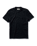 flatlay of The Organic Cotton Tee in Black Indigo