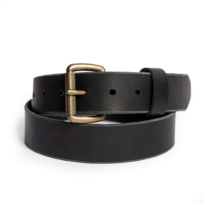 flatlay of The Standard Belt in Black