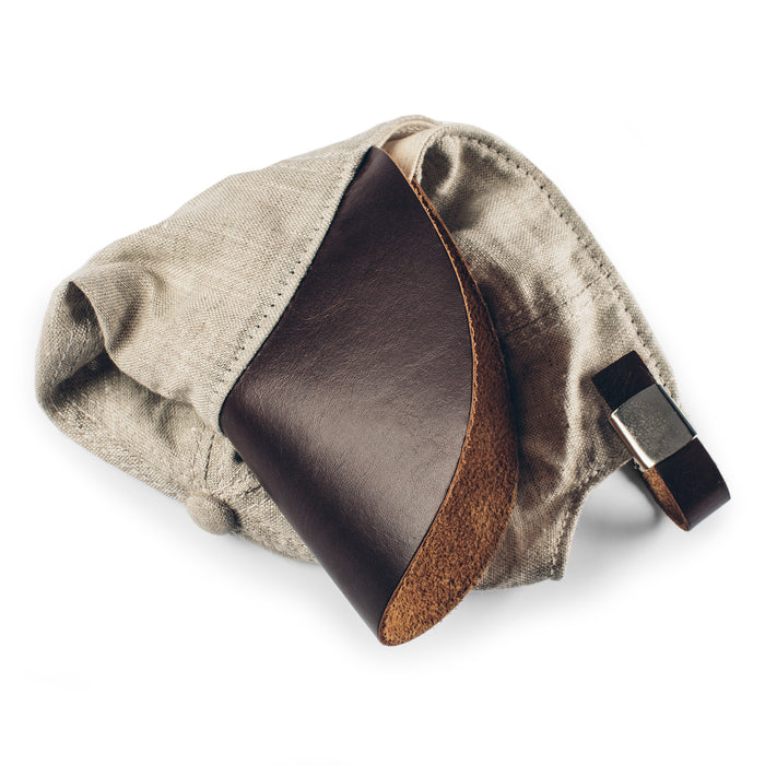 The Sun Cap in Natural Linen
