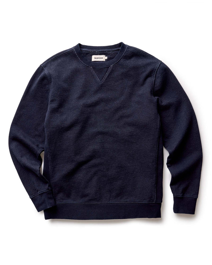 flatlay of The Apres Crew in Indigo Terry