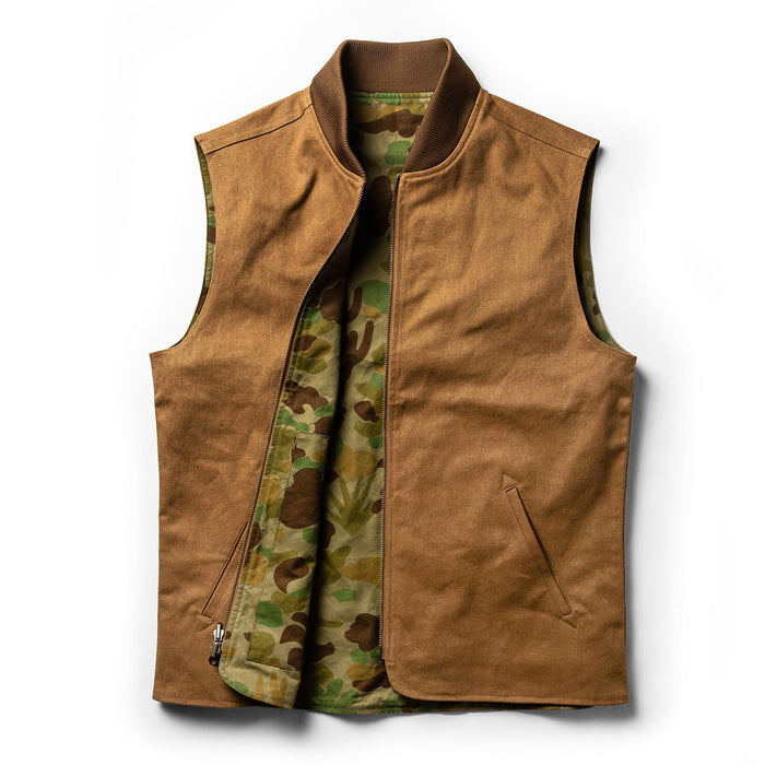 open flatlay of vest