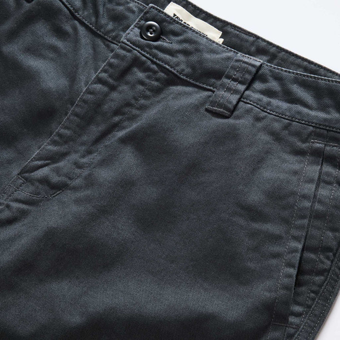 material shot of the waistband on The Tommie Pant in Faded Black