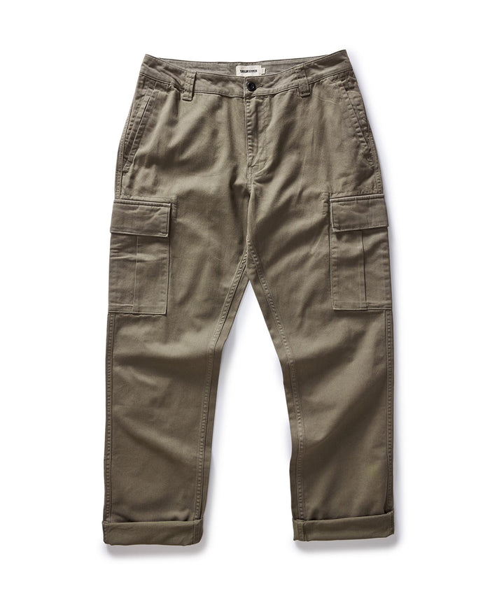 flatlay of The Tommie Pant in Fatigue Olive