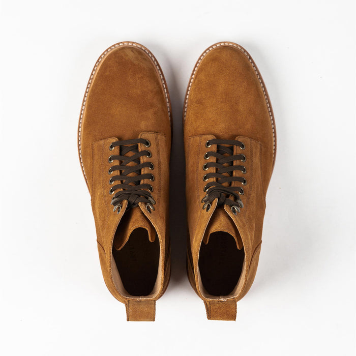 The Trench Boot in Butterscotch Weatherproof Suede