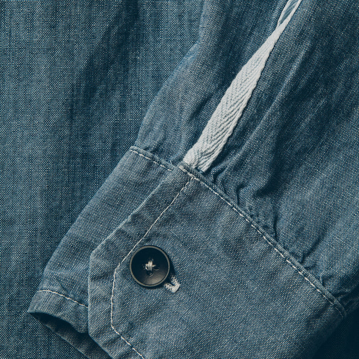 The Utility Shirt in Sea Washed Chambray