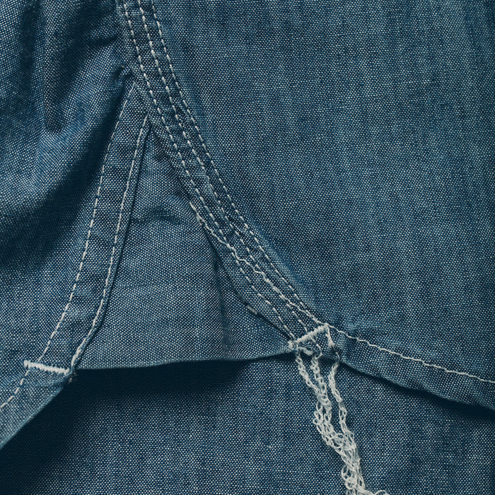 The Utility Shirt in Sea Washed Chambray