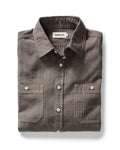 folded flatlay of The Utility Shirt in Soil Nep