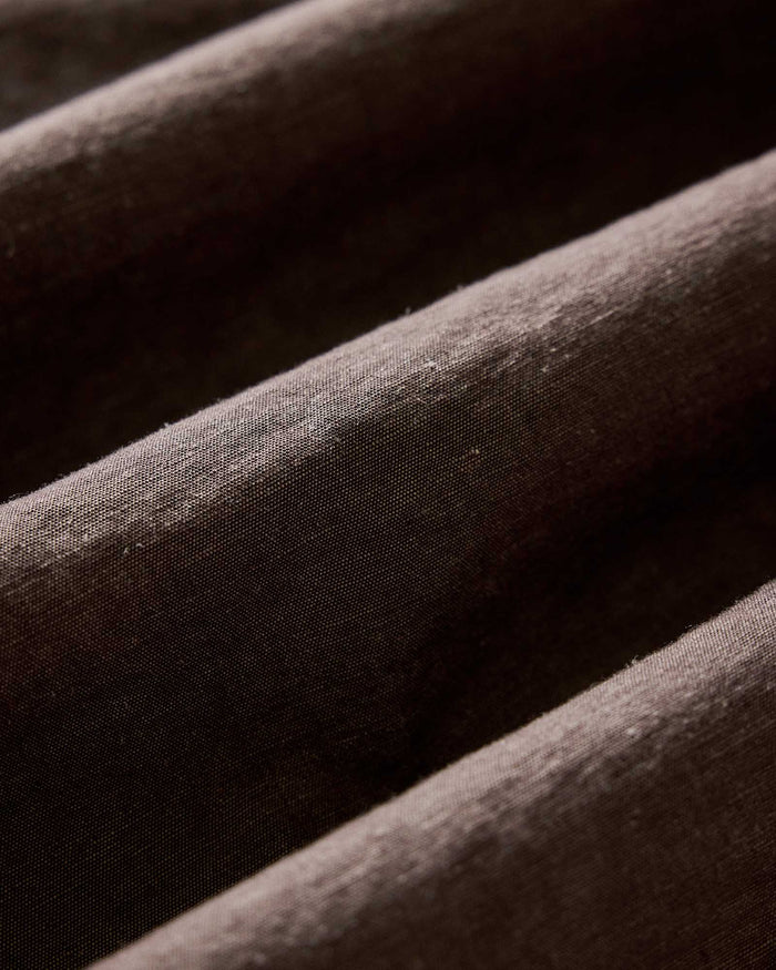 material shot of the fabric on The Utility Shirt in Soil Nep