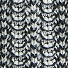 color swatch of The Valencia Sweater Polo in Coal Scallop