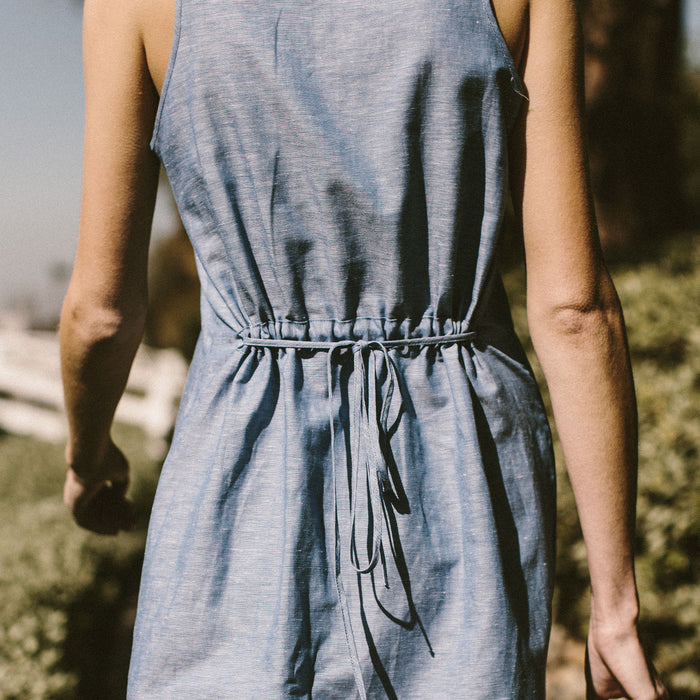 The Venice Dress in Azure