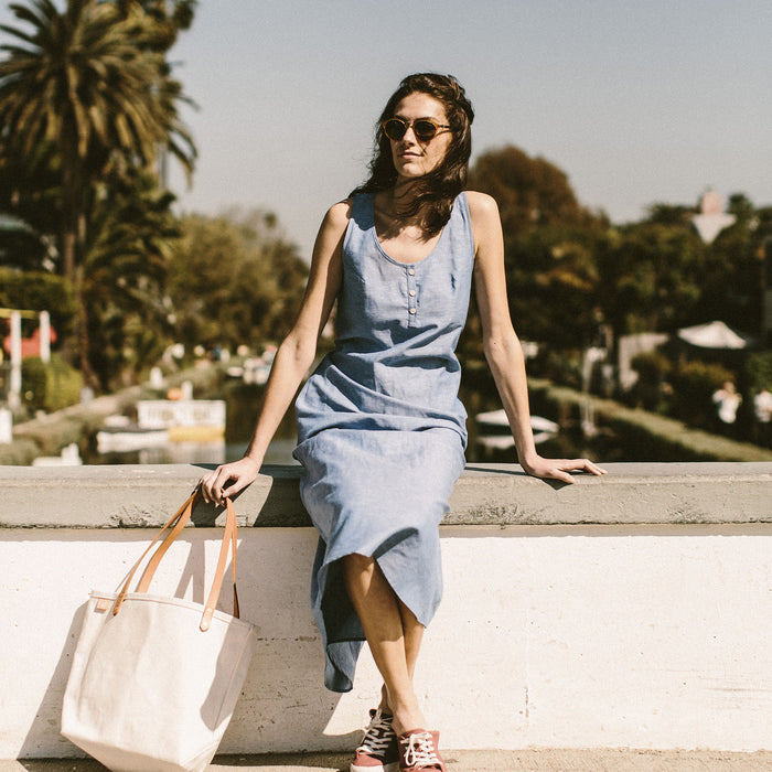 The Venice Dress in Azure