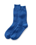 flatlay of The Waffle Sock in Cobalt