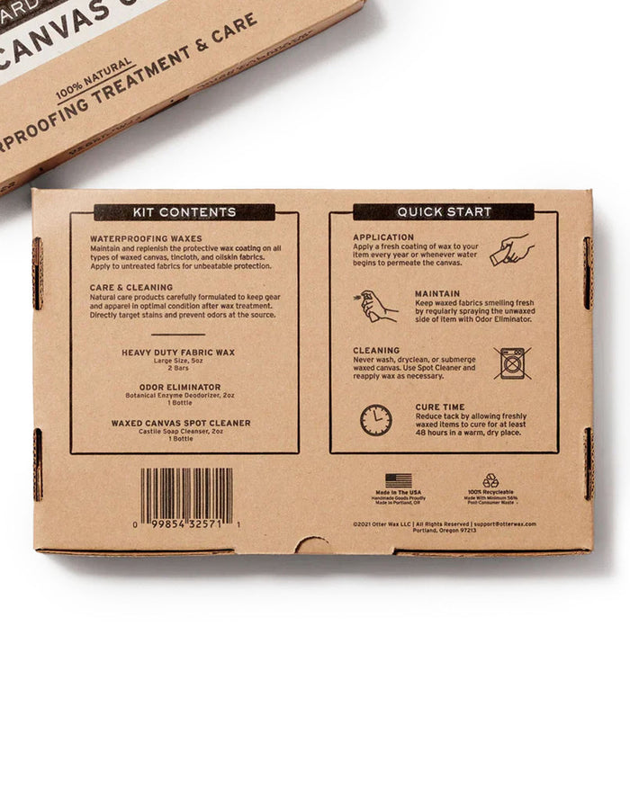 The Waxed Fabric Care Kit