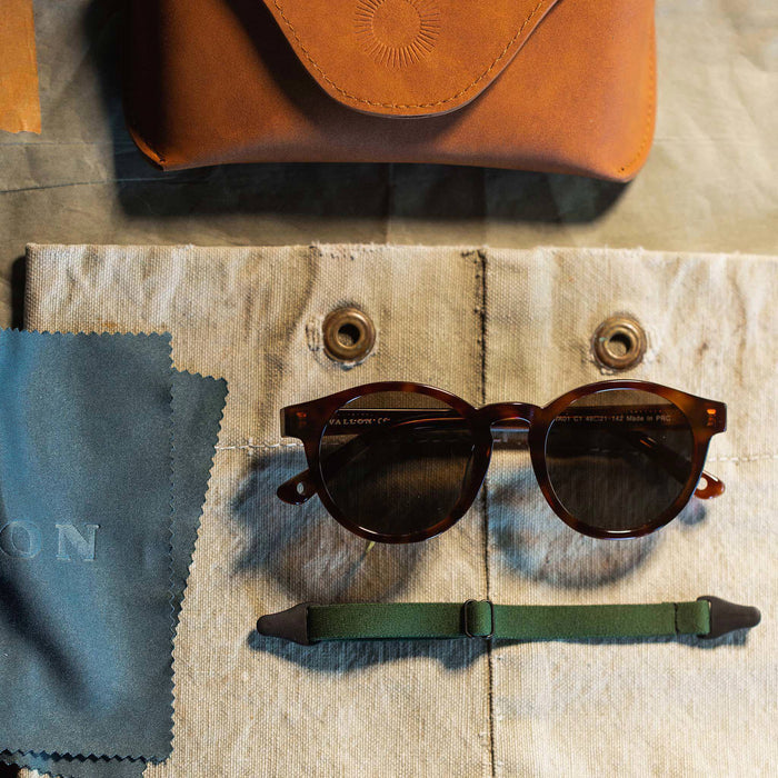 The Waylons in Chestnut, textural material shot indoors on canvas