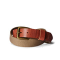 editorial image of The Webbed Belt in Whiskey rolled up