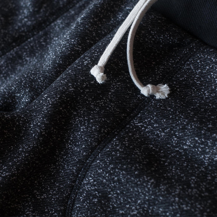 The Women's Apres Sweatpant in Salt and Pepper Fleece