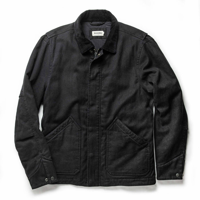 flatlay of The Workhorse Jacket in Coal Boss Duck