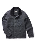 flatlay of The Workhorse Jacket in Coal Chipped Canvas