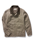 flatlay of The Workhorse Jacket in Stone Chipped Canvas