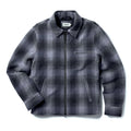 flatlay of The Wyatt Jacket in Ash Plaid Wool