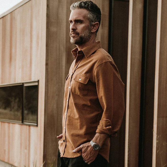 The Yosemite Shirt in British Khaki