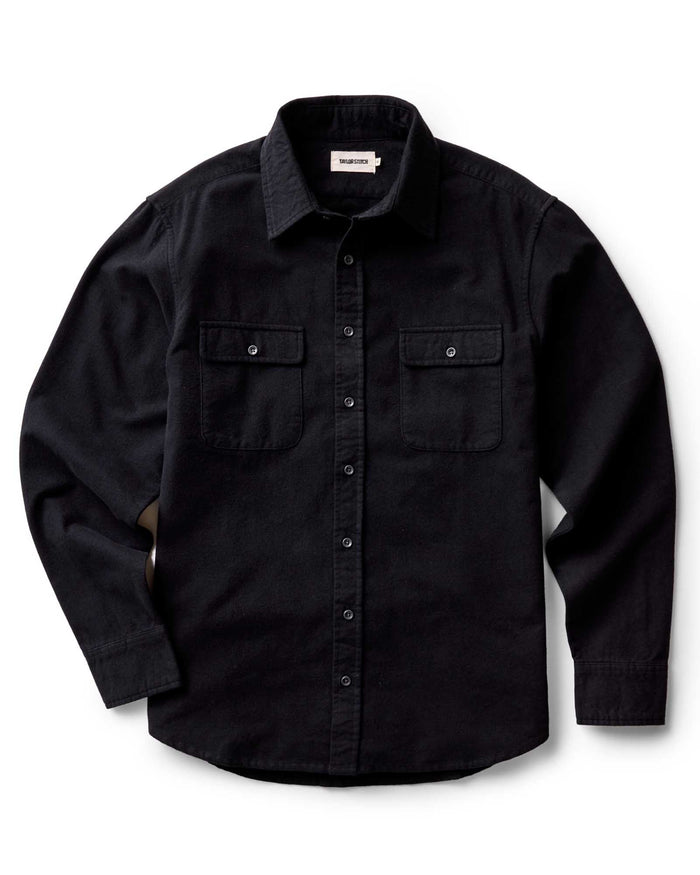 flatlay of The Yosemite Shirt in Coal