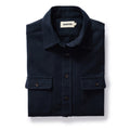 flatlay of The Yosemite Shirt in Dark Navy