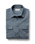 folded flatlay of The Yosemite Shirt in Slate