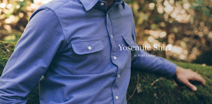 The Yosemite Shirt in Wild Lupine workshop header
