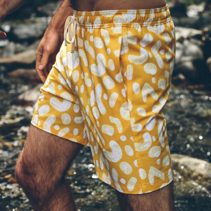 The Yuba Trunk in Yellow Print