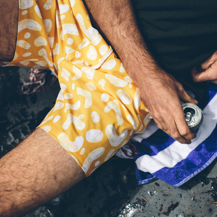 The Yuba Trunk in Yellow Print
