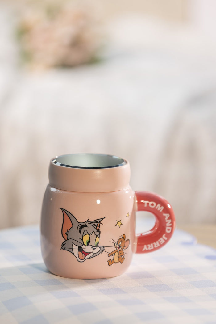 Tom & Jerry Mug with Lid