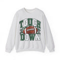 Touchdown Football Crewneck Sweatshirt - Green/White