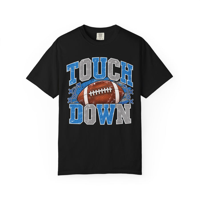 Touchdown Football Tee - Blue/Gray