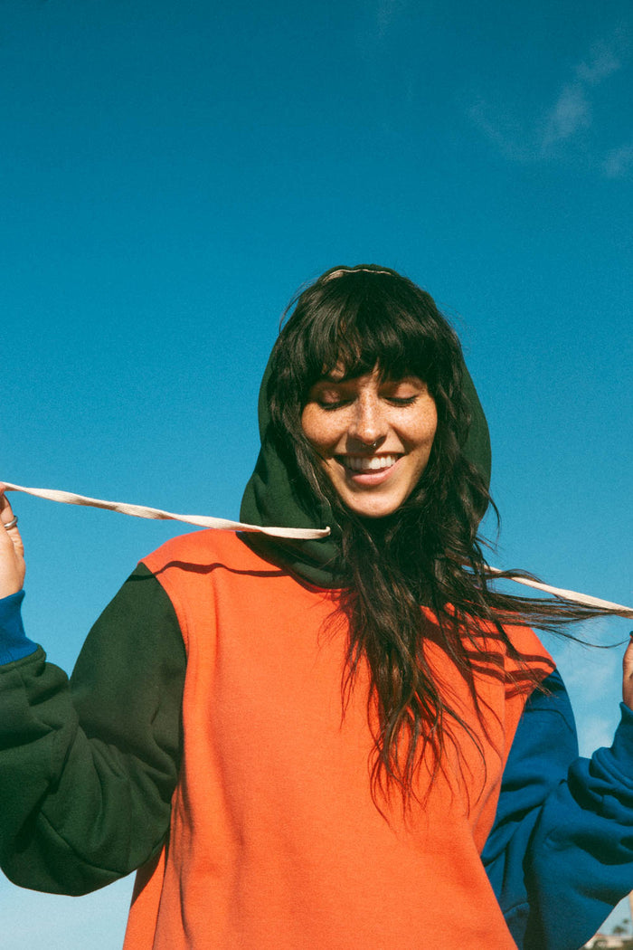 Unisex Colorblock Hoodie